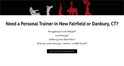 Desktop Screenshot of personaltrainersct.com